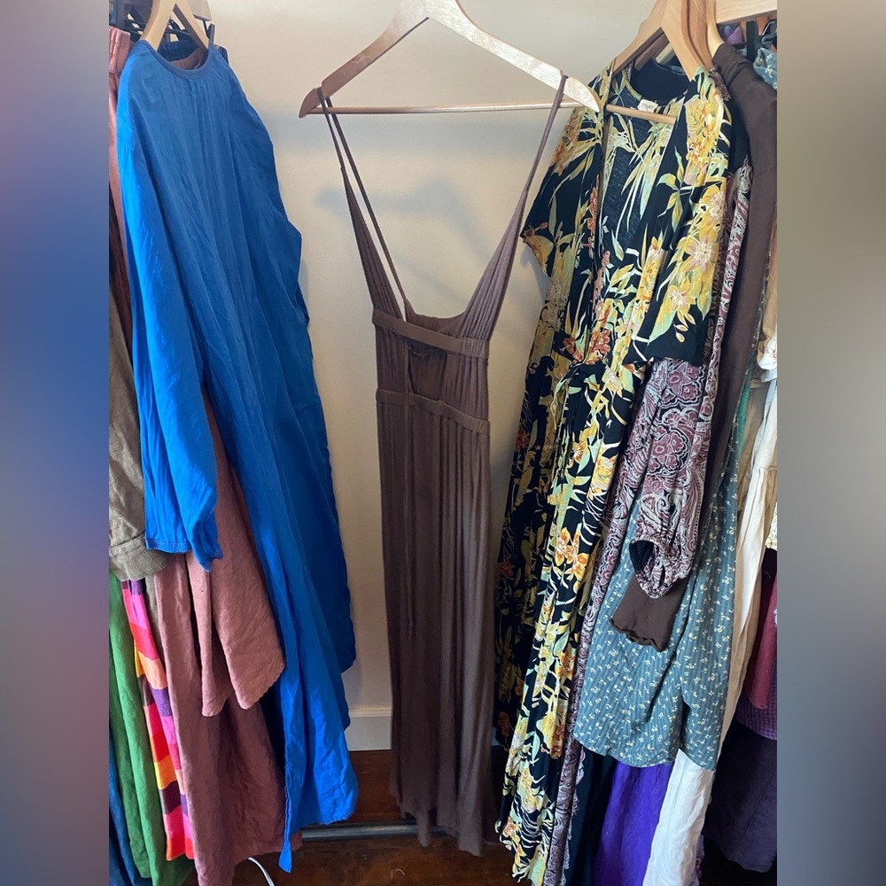 FP Beach Brown Maxi Dress - Picture 2 of 2